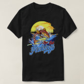 赤魚魚釣り Tシャツ (デザイン正面)