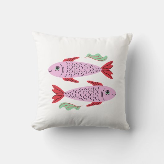 赤魚 クッション (正面)