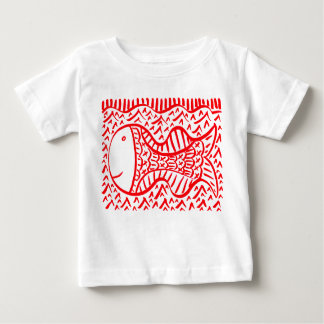赤魚 ベビーTシャツ