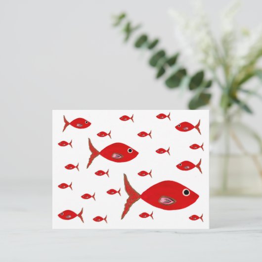 赤魚 ポストカード (スタンド正面)