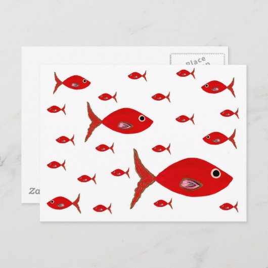 赤魚 ポストカード (正面/裏面)