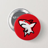 赤鮫 缶バッジ (正面&裏面)