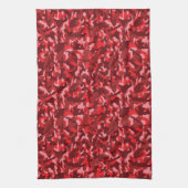 赤鮭カモフラージュ キッチンタオル (縦)