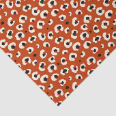 赤鮮やかはっきりしたレオパードスタイリッシュアニマルプリント 薄葉紙 (詳細)