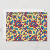 赤鮮やか目の織はっきりした織アート セーブザデート (正面)