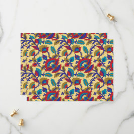 赤鮮やか目の織はっきりした織アート セーブザデート