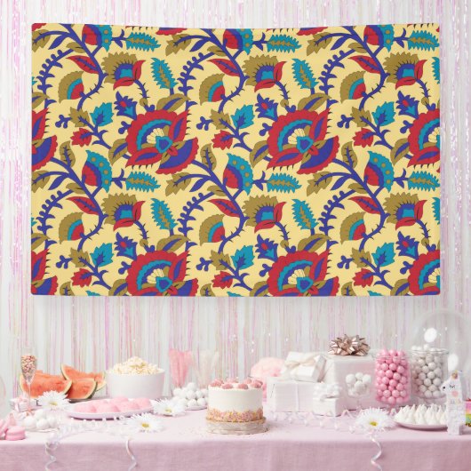 赤鮮やか目の織はっきりした織アート 横断幕 (パーティー)