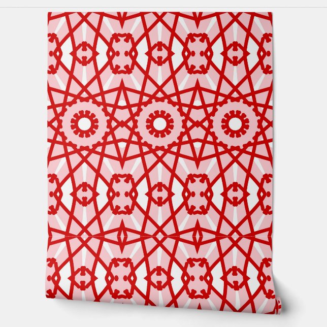 赤鮮やか色"ratti_クリエイティブ_Arts"壁紙 壁紙 (ほどく)