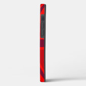 赤鮮やか英連合国旗 Case-Mate iPhoneケース (裏面 / 左)