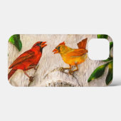 赤鳥が恋の歌を歌う Case-Mate iPhoneケース (裏面 (横))