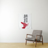 赤鶏の生卵の看板 タペストリー (インサイチュ)