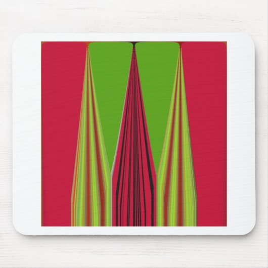 赤黄金緑 マウスパッド (正面)