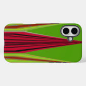 赤黄金緑 Case-Mate iPhoneケース (裏面 (横))