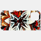 赤黄金色に囲まれたセピアから白の花 Case-Mate iPhoneケース (裏面 (横))