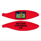 赤黒のフォトバスケットボール ミニバスケットボール (パネル)