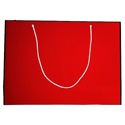 赤黒の大きなギフトバッグ ラージペーパーバッグ (裏面)