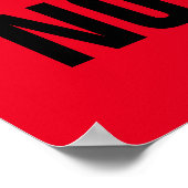 赤黒の言い訳で感動的も変える ポスター (角)