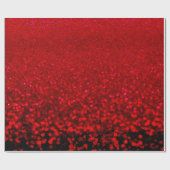 赤黒グリッター グラデーション ラッピングペーパー (フラット)