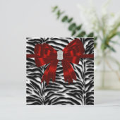 赤黒シマウマ　あらゆる行事 招待状 (スタンド正面)