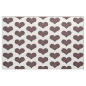 赤黒ハート ファブリック (ファットクウォーター)