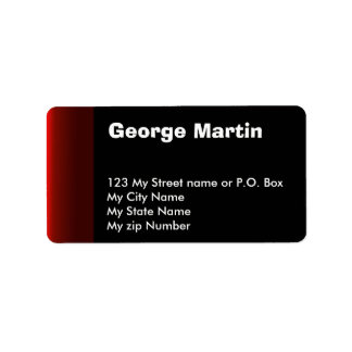 赤黒ヴィンテージ ラベル