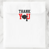 赤黒卒業ありがとう スクエアシール (バッグ)