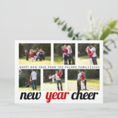 赤黒新年応援6枚フォトコラージュ2024 シーズンカード (スタンド正面)