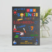 赤黒板科学 招待状 (スタンド正面)