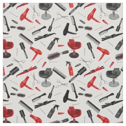 赤黒水色ヘアスタイリストサロンスタイリスト ファブリック (見本)