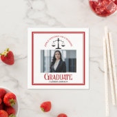 赤黒法学校写真卒業会 スタンダードカクテルナプキン (インサイチュ)