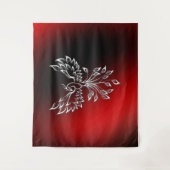 赤黒灰とフェニックス タペストリー (正面)