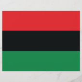 赤黒緑の旗 チラシ (裏面)