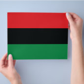 赤黒緑の旗 チラシ (手)