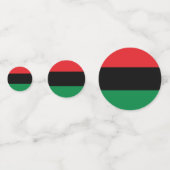 赤黒緑の紙吹雪 コンフェッティ (裏面)