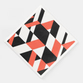 赤黒、モダントレンディー、都市幾何学デザイン (コーナー)