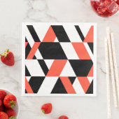 赤黒、モダントレンディー、都市幾何学デザイン (インサイチュ)