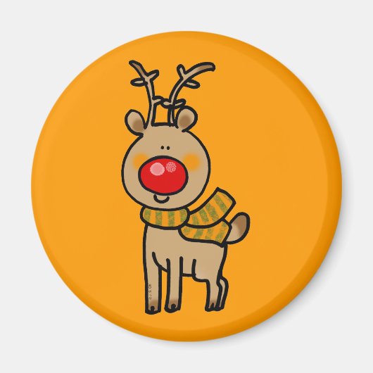 赤鼻のトナカイ マグネット (正面)