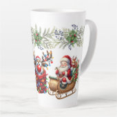 赤鼻のトナカイ ルドルフ カフェラテマグ (右アングル)