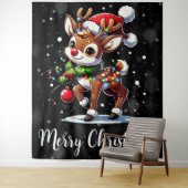 赤鼻のトナカイ ルドルフ クリスマス タペストリー (インサイチュ)