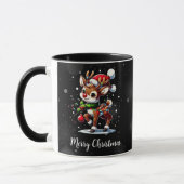 赤鼻のトナカイ ルドルフ クリスマス マグカップ (左)