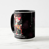赤鼻のトナカイ ルドルフ クリスマス マグカップ (正面左)