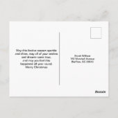 赤鼻トナカイのルドルフ ポストカード (裏面)