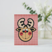 赤鼻トナカイ ポストカード (スタンド正面)