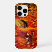 赤龍の爪 iPhoneケース (裏面)