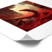 赤龍 ポスター (角)