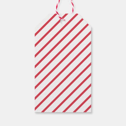 赤12月25日まで開かない |休日 ギフトタグ (裏面)