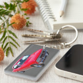 赤1966山形シェヴェルSS 396 キーホルダー (正面右)