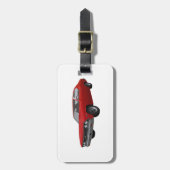 赤1968年のChevelle SS: ラゲッジタグ (正面縦)