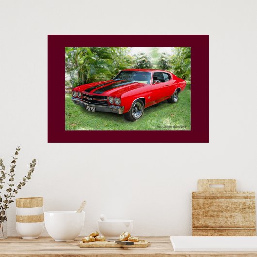 赤1970 ポスター (キッチン)