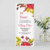 赤2の招待状の破烈 招待状 (スタンド正面)